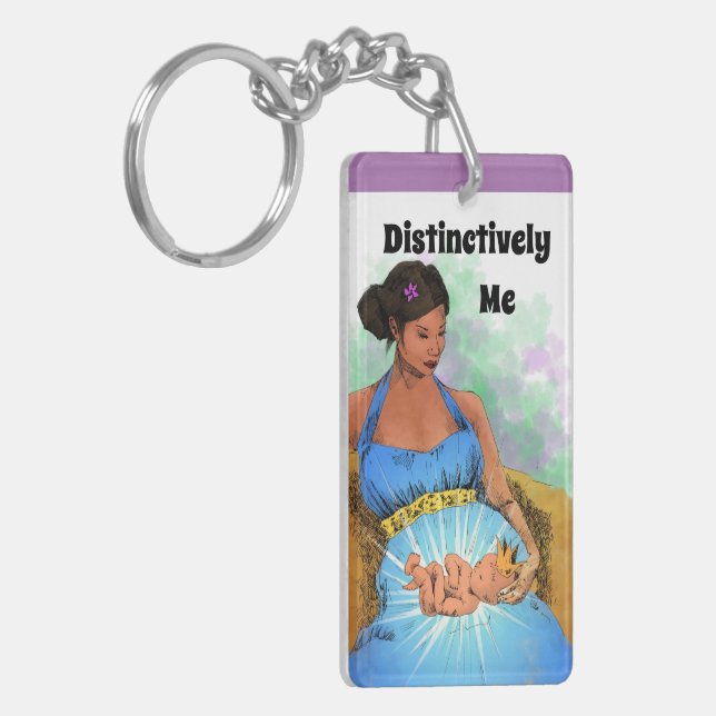 Distinctively Me Keychain (Front Left)