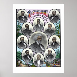 Distinguished Coloured Men Poster