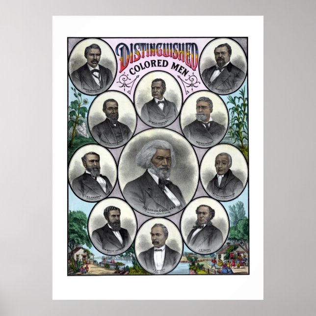 Distinguished Coloured Men Poster (Front)
