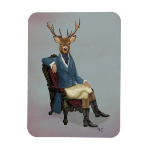 Distinguished Deer Full 3 Magnet