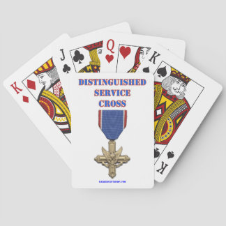 DISTINGUISHED SERVICE CROSS PLAYING CARDS