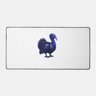 Distopian Turkey Thanksgiving Design Classic T-Shi Desk Mat