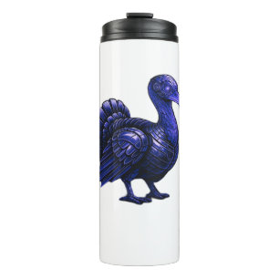 Distopian Turkey Thanksgiving Design Classic T-Shi Thermal Tumbler