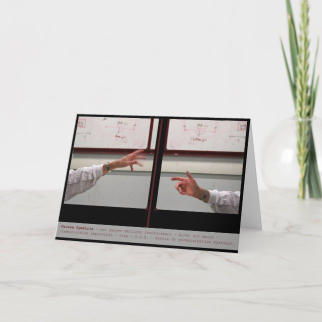 Distort Symmetry Fausse Symetrie card (Front)