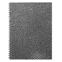 Distorted Dot Pattern Notebook