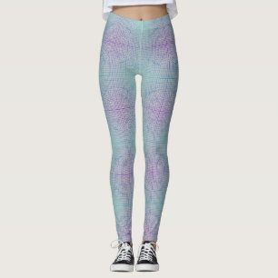 Distorted frame 01.w Lgrey BG Leggings