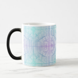 Distorted frame 01.w Lgrey BG Magic Mug