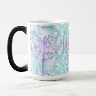Distorted frame 01.w Lgrey BG Magic Mug