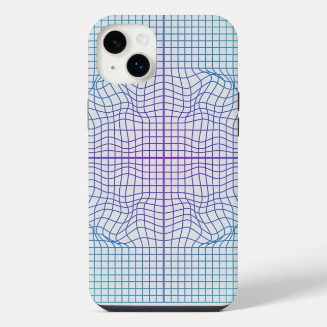 Distorted frame.01.w offwhite BG iPhone Case (Back)