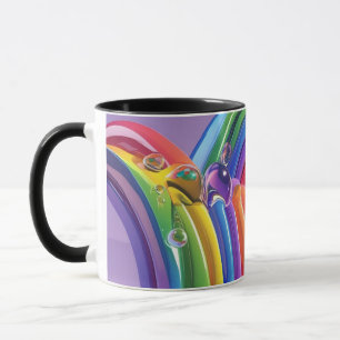 Distorted Rainbows Mug