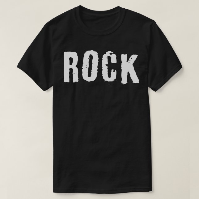 distorted rock T-Shirt (Design Front)