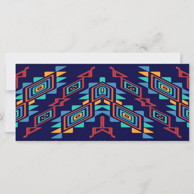 Distorted shapes abstract design (Front)