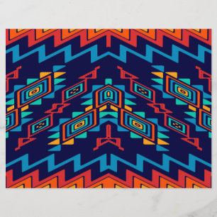 Distorted shapes abstract design flyer