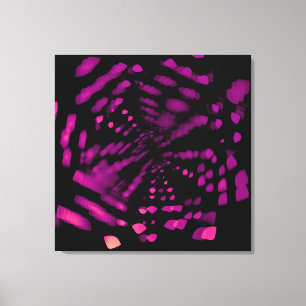 distortion 504 canvas print