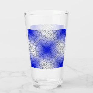 Distortion Wireframe.C01.GBluex4.Black Lines Glass