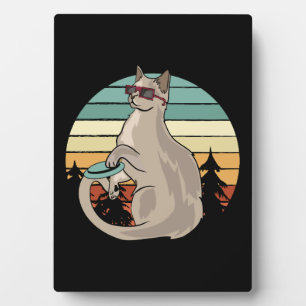 Distracted by Jeeps And Cats Funny T Shirt Gift Plaque