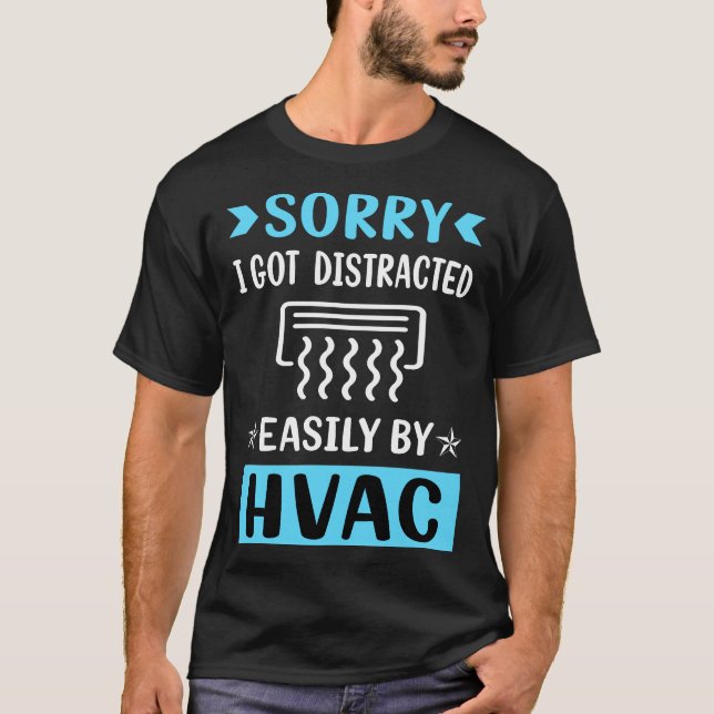 Distracted HVAC T-Shirt (Front)