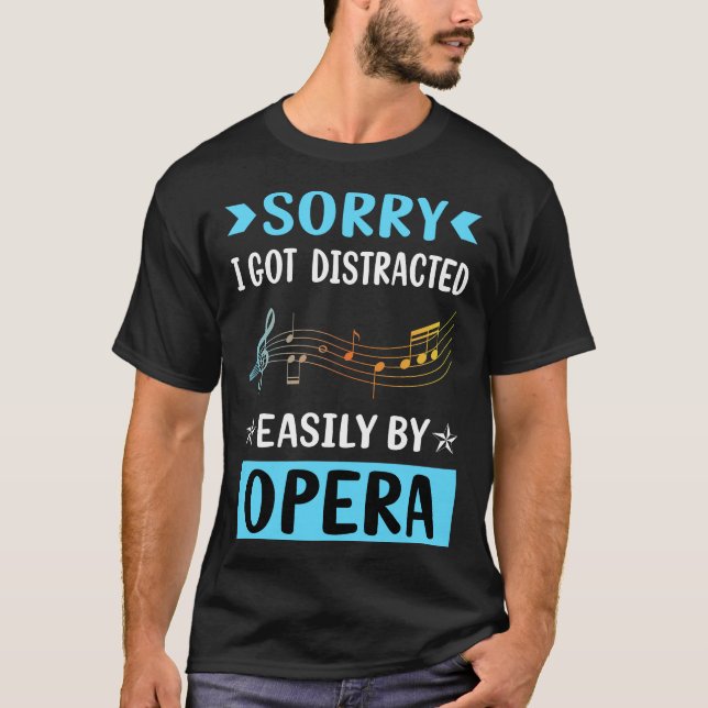 Distracted Opera T-Shirt (Front)