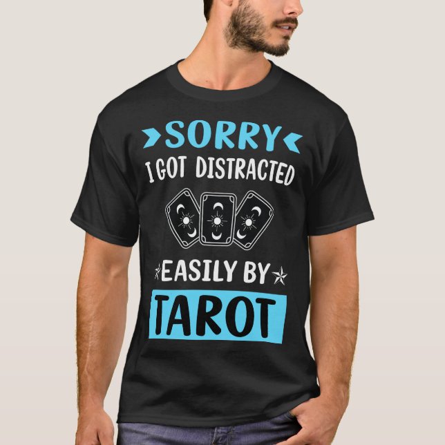Distracted Tarot T-Shirt (Front)