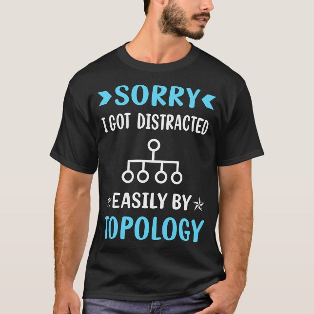 Distracted Topology T-Shirt (Front)