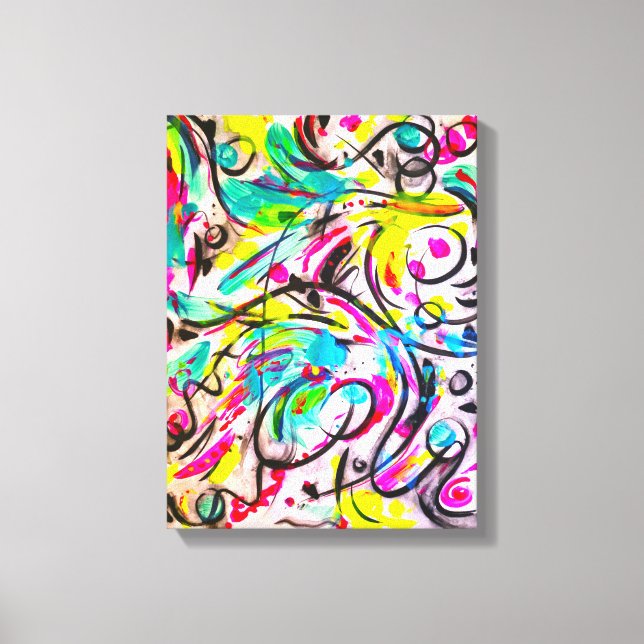 Distraction 3 canvas print (Front)