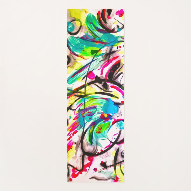 Distraction 3 yoga mat (Front)
