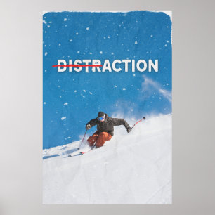 Distraction (Action). Motivational Poster