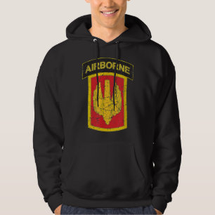 Distressed 18th Field Artillery Brigade Hoodie