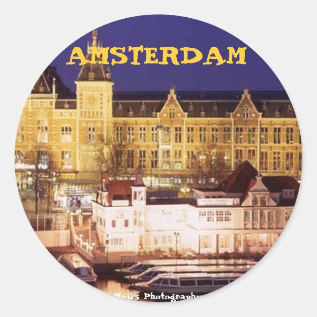 Distressed 2 Round Stickers - Customised (Front)