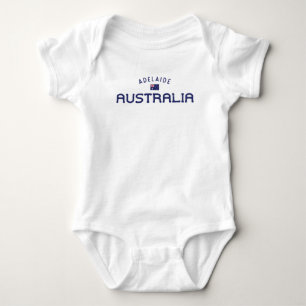 Distressed Adelaide Australia Baby Bodysuit