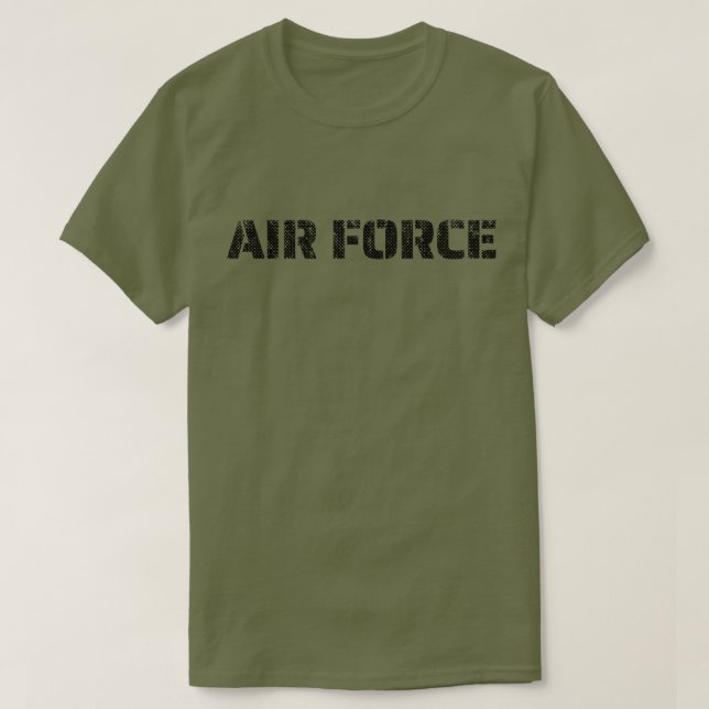 Distressed Air Force T-Shirt (Design Front)