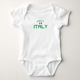Distressed Amalfi Italy Baby Bodysuit