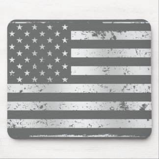 Distressed American Flag II Mousepad