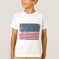 distressed american flag