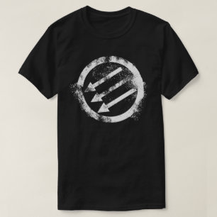 Distressed Anti-Fascist Iron Front T-Shirt