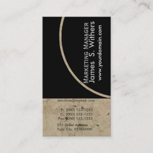 Distressed Antique Contemporary Marble Designs Business Card