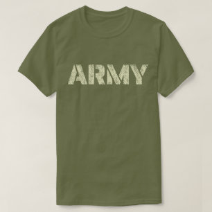 Distressed Army T-Shirt