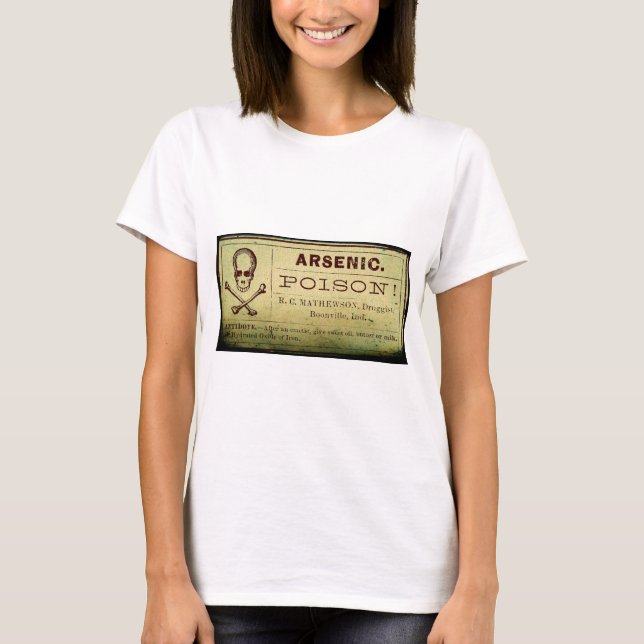 Distressed Arsenic Label T-Shirt (Front)
