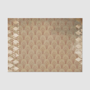 Distressed Art Deco Tissue Paper