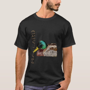 Distressed Artistic Mallard Duck T-Shirt