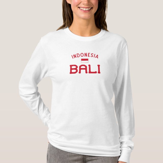Distressed Bali Indonesia T-Shirt (Front)