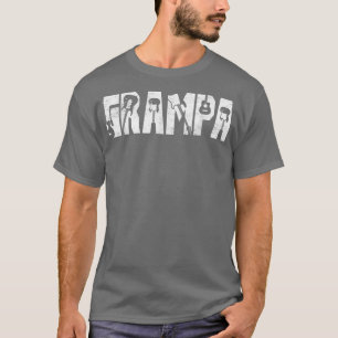 Distressed Best Grampa Ever Guitar Lover Guitarist T-Shirt