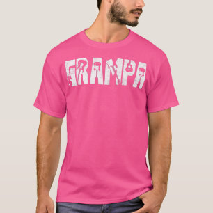 Distressed Best Grampa Ever Guitar Lover Guitarist T-Shirt