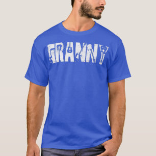 Distressed Best Granny Ever Guitar Lover Guitarist T-Shirt