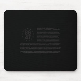 Distressed Betsy Ross American 86 47 Anti-trump Vi Mouse Mat
