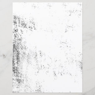 Distressed Black White Paint Scrapbook Paper