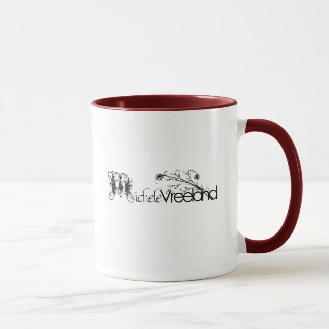 Distressed Border - 2-sided Mug.. - Customised Mug (Right)