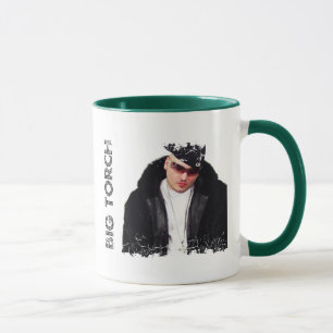 Distressed Border 2-sided Ringer Mug