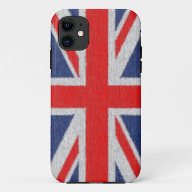Distressed British Flag iPhone 5 Case (Back)