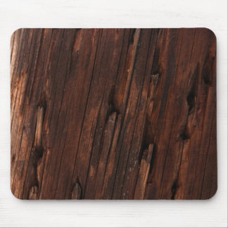 Distressed Brown Wood Bark Texturised Mouspad Mouse Mat